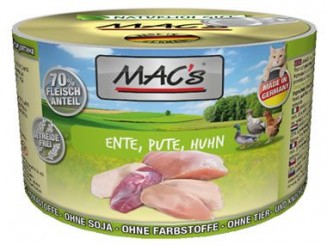 MACs 200g Dose Ente, Pute + Huhn