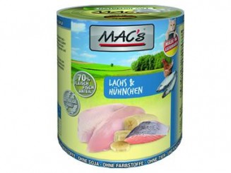 MACs 800g Dose Lachs + Hühnchen