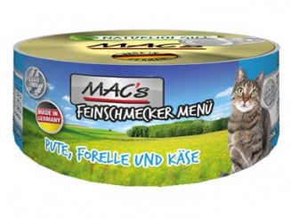 MACs Feinschmecker Menü 100g+80g Dose Pute, Forelle
