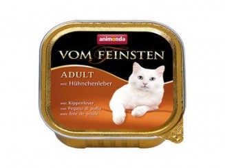 Animonda Vom Feinsten Adult 100g Schale Hühnchenleber