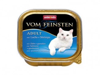 Animonda Vom Feinsten Adult 100g Schale Lachs + Shrimps