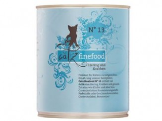 Catz Finefood 800g Dose No.13 Hering + Krabben