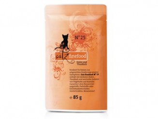 Catz Finefood 85g Frischebeutel No.25 Huhn + Thunfisch