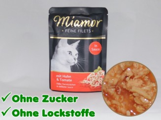 VERALTET Miamor Feine Filets in Sauce 100g Beutel, alle 4 Sorten je 1x 