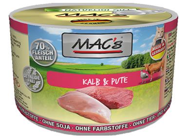 MACs 200g Dose Kalb + Pute