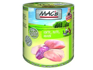 MACs 800g Dose Ente, Pute + Huhn