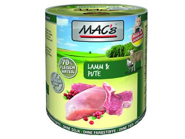 MACs 800g Dose Lamm + Pute