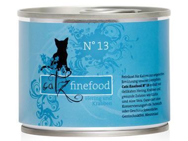 Catz Finefood 200g Dose No.13 Hering + Krabben