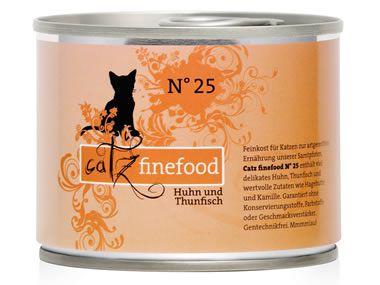 Catz Finefood 200g Dose No.25 Huhn + Thunfisch 