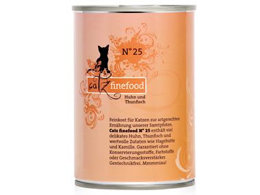 Catz Finefood 400g Dose No.25 Huhn + Thunfisch