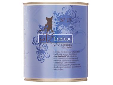 Catz Finefood 800g Dose No.17 Geflügel + Garnelen 