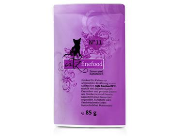 Catz Finefood 85g Frischebeutel No.11 Lamm + Kaninchen