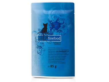 Catz Finefood 85g Frischebeutel No.17 Geflügel + Garnelen 