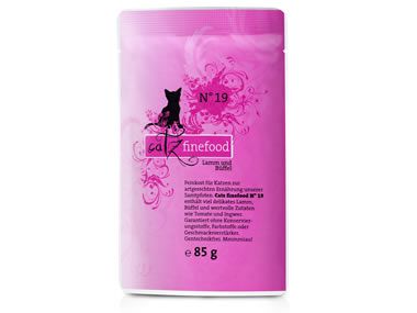 Catz Finefood 85g Frischebeutel No.19 Lamm + Pferd