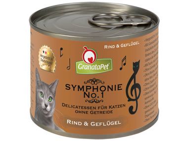 GranataPet Symphonie 200g Dose No.1 Rind + Geflügel