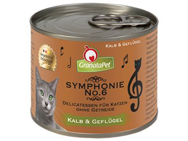 GranataPet Symphonie 200g Dose No.6 Kalb + Geflügel