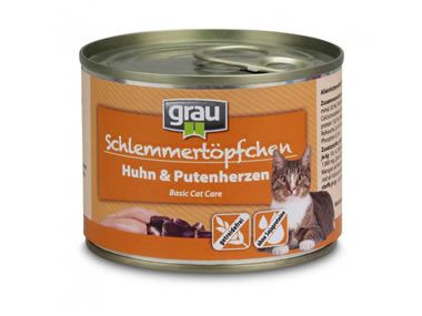 Grau generation pet 200g Dose Huhn + Putenherzen