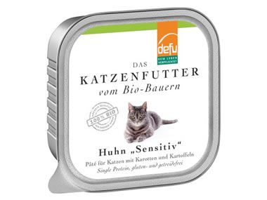 Defu 100g Schale Paté Huhn Sensitiv