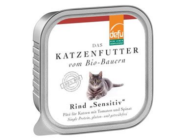 Defu 100g Schale Paté Rind Sensitiv