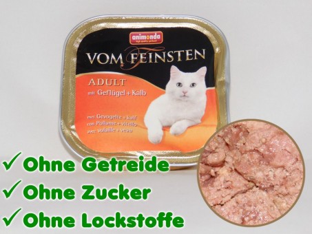 Animonda Vom Feinsten Adult 100g Schale 