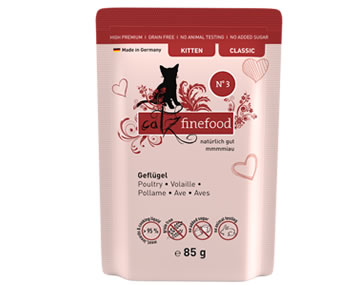 Catz Finefood KITTEN 85g Frischebeutel 