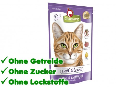 GranataPet DeliCatessen 85g Beutel Fasan + Kaninchen