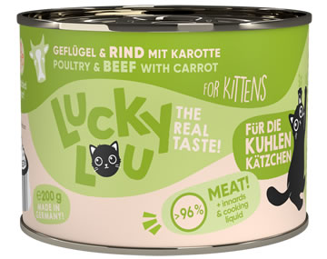 Lucky Lou Lifestage Kitten 200g Dose 