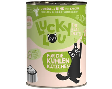 Lucky Lou Lifestage Kitten 400g Dose 