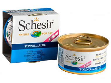 Schesir in Jelly für Kitten 85g Dose 