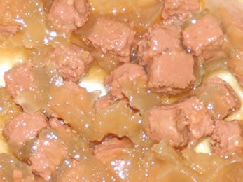 Das Fleisch im Miamor Ragout Royale Jelly Katzenfutter